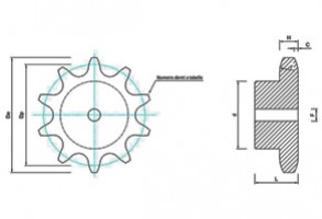 CORONE ISO 20B CON MOZZO