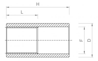 Manicotto di trascinamento pompe femmina - Catalogo Prodotti Orlando Giuliano